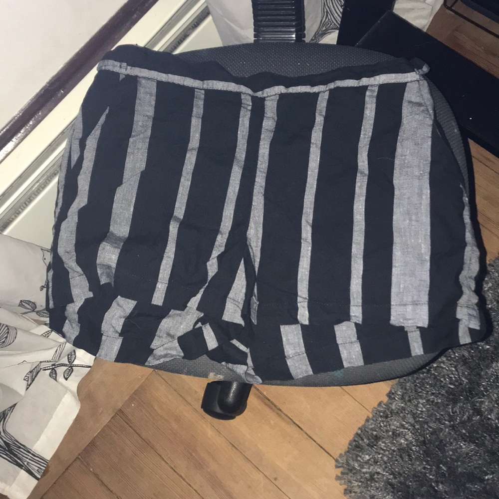 Black and Grey Shorts
